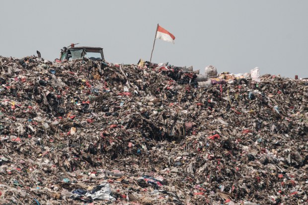 Bantargebang waste landfill